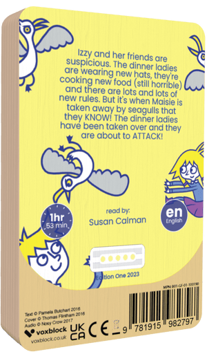 Audiobook back cover