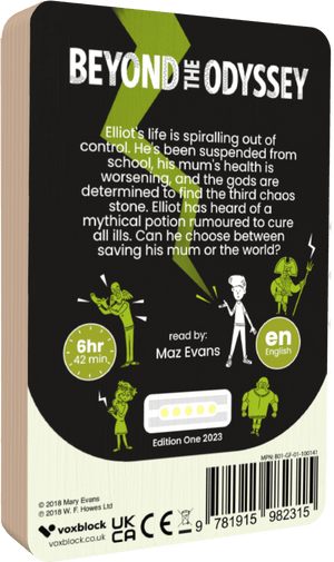 Audiobook back cover