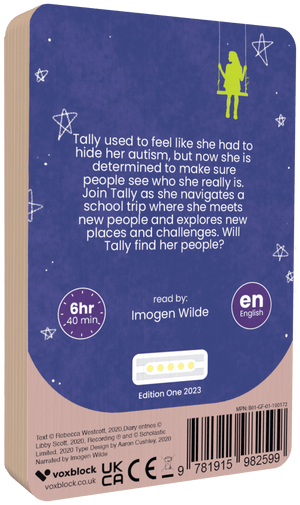Audiobook back cover