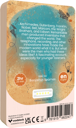 Audiobook back cover