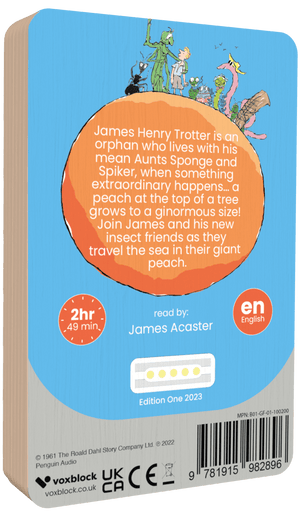 Audiobook back cover