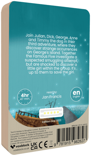 Audiobook back cover