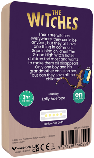 Audiobook back cover