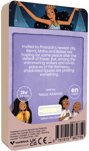 Audiobook back cover