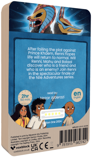 Audiobook back cover