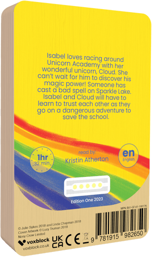 Audiobook back cover