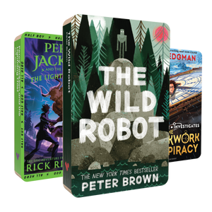 Front covers of the audiobooks in the Big Adventures Audiobook Bundle