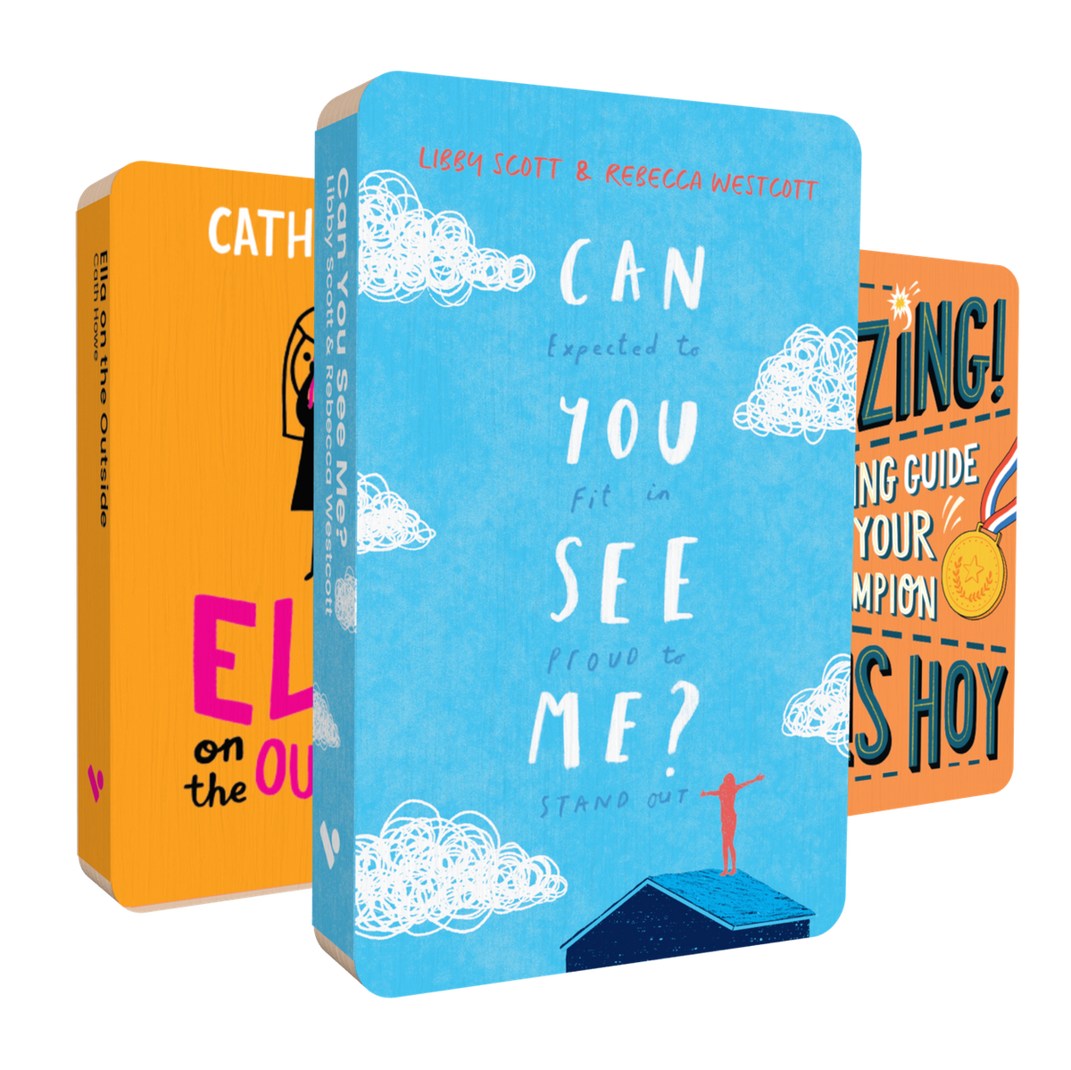 Front covers of the audiobooks in the Finding Your Place Audiobook Bundle