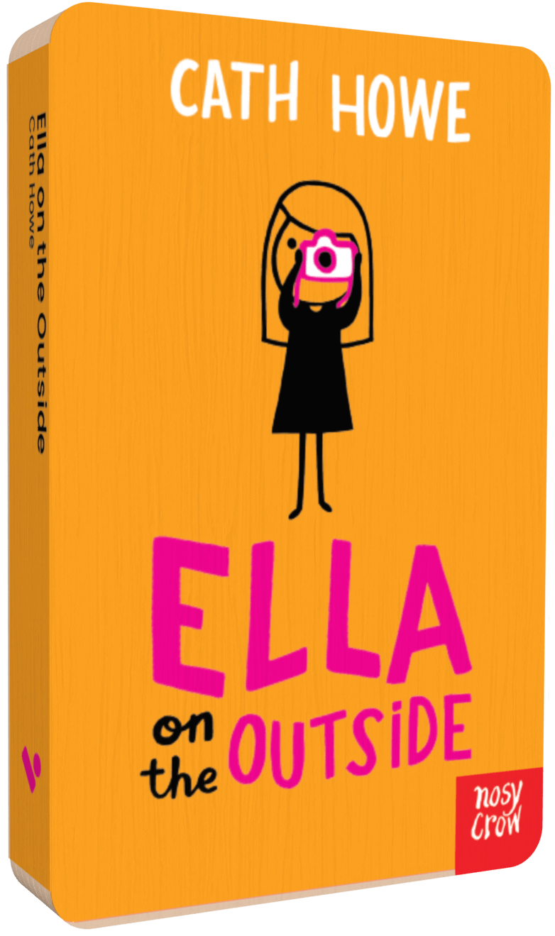 Ella on the Outside audiobook front cover