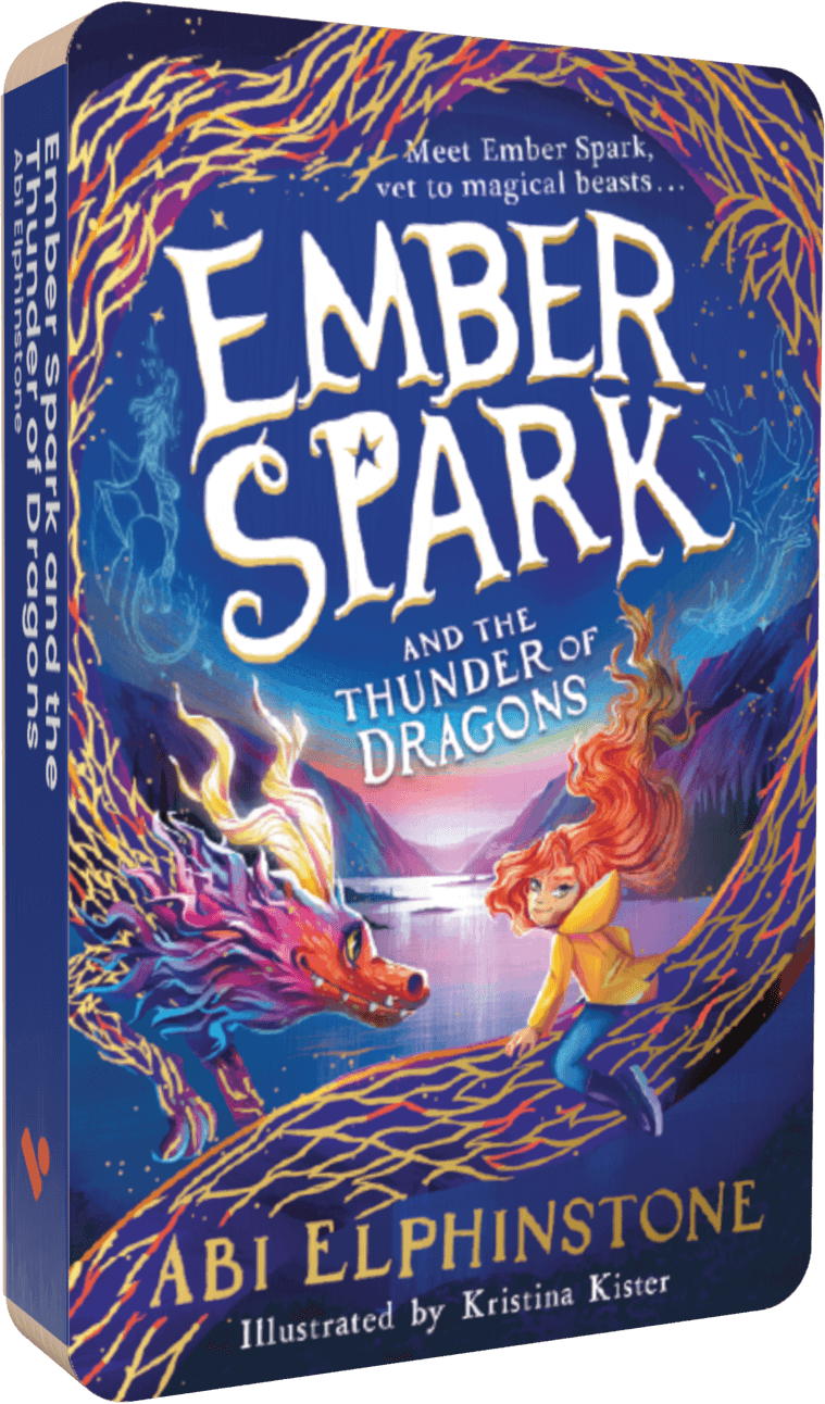 Ember Spark and the Thunder of Dragons audiobook cover