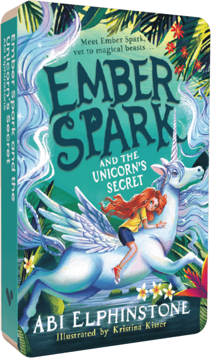 Ember Spark and the Unicorn's Secret audiobook cover