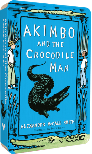 Akimbo And The Crocodile audiobook front cover.