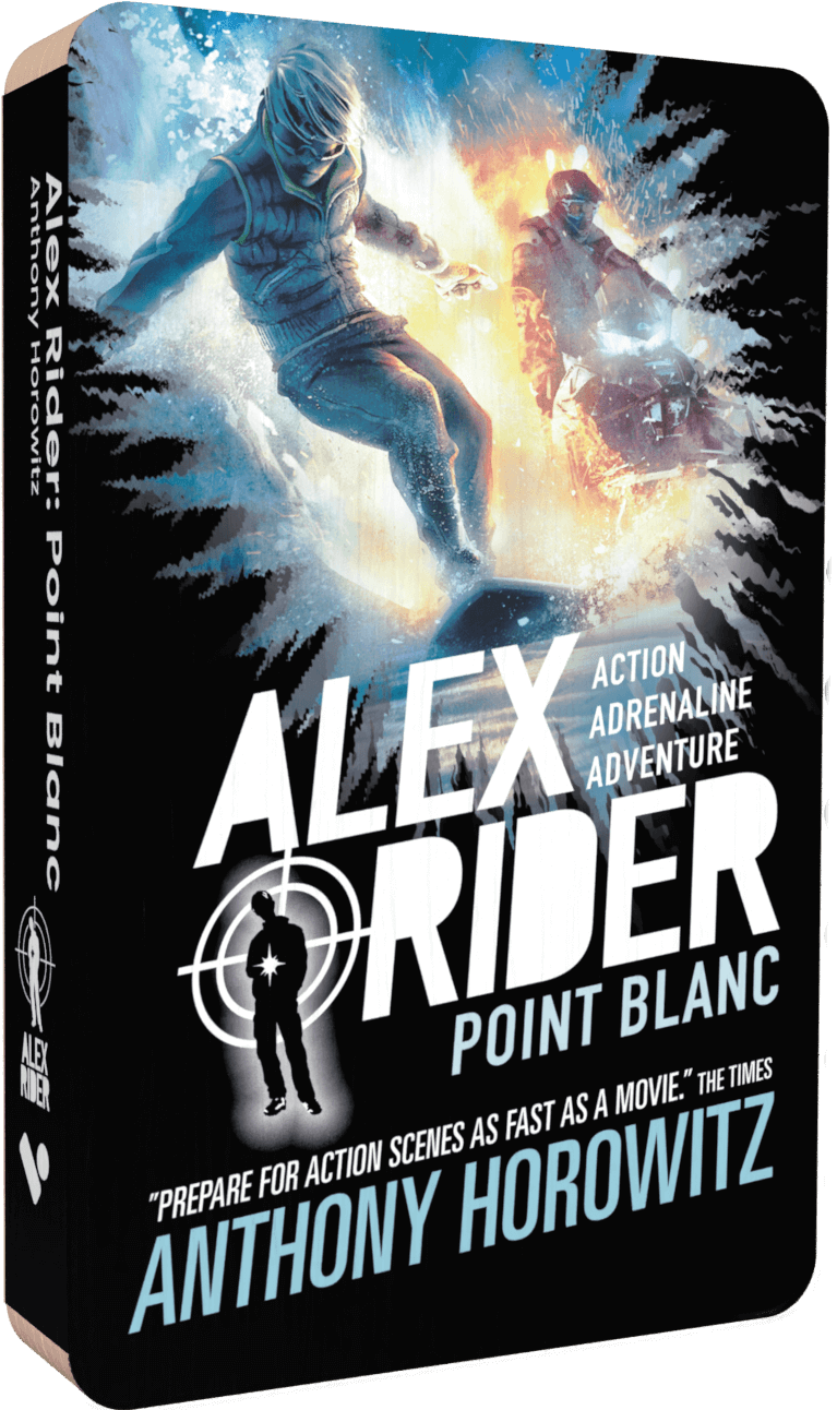 Alex Point Blanc audiobook front cover.