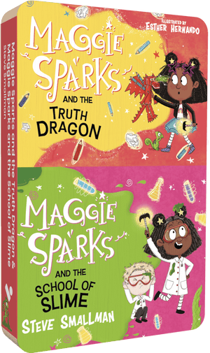 Maggie Sparks Slime audiobook front cover.