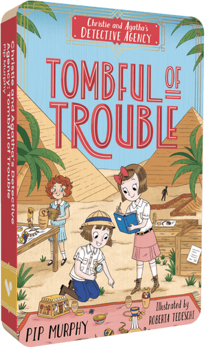 Tombful Of Trouble audiobook front cover.
