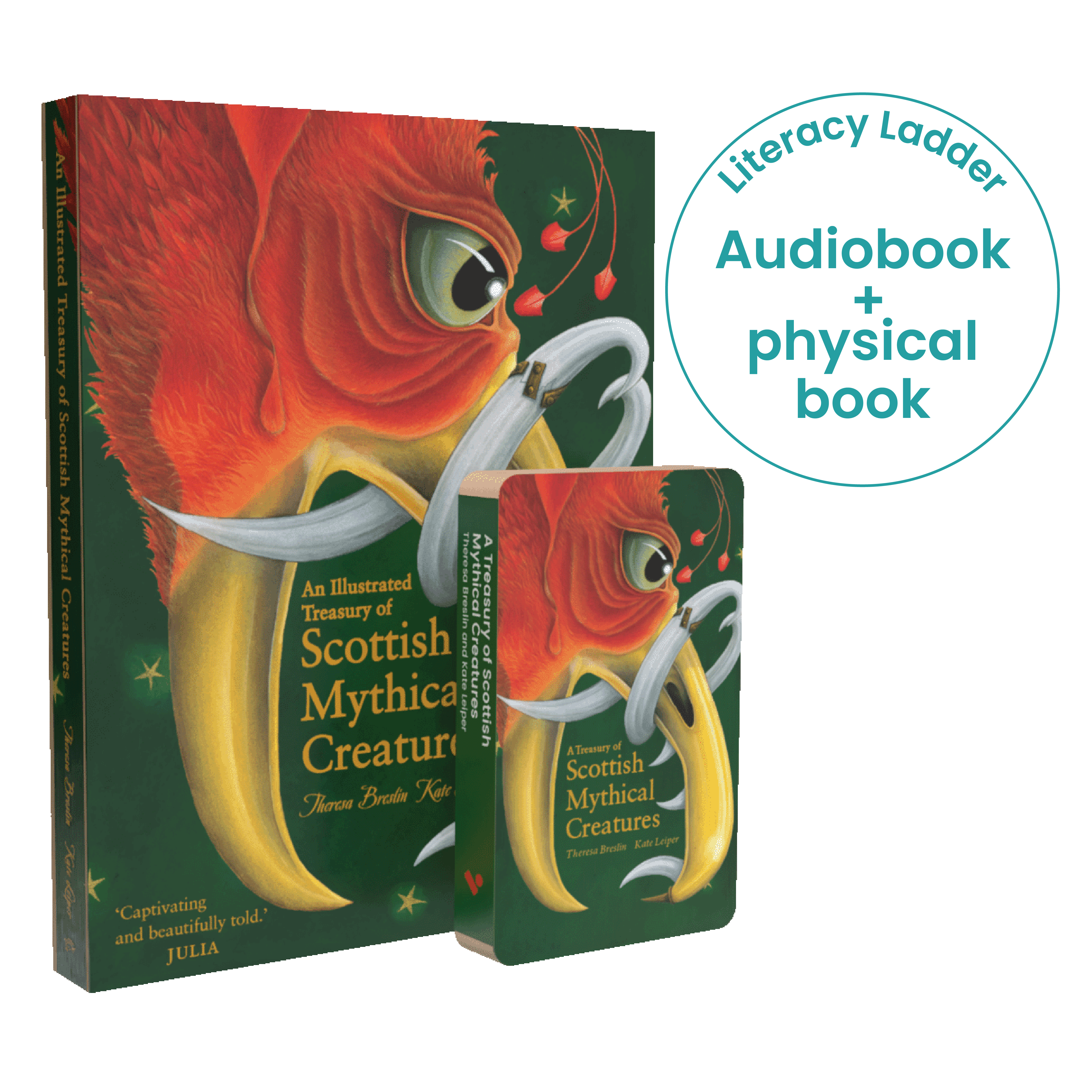 A Treasury of Scottish Mythical Creatures Audio + Print Bundle