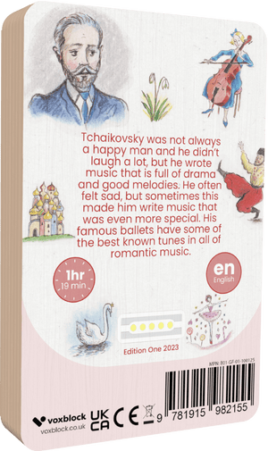 My First Tchaikovsky Album audiobook back cover