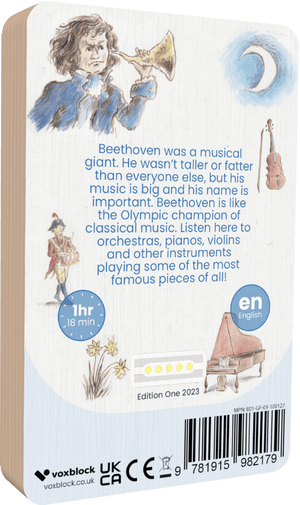 My First Beethoven Album audiobook back cover