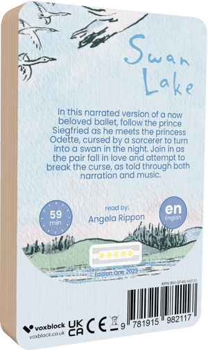 Swan Lake audiobook back cover