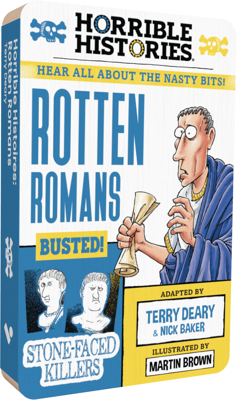 Horrible Histories: Rotten Romans audiobook cover