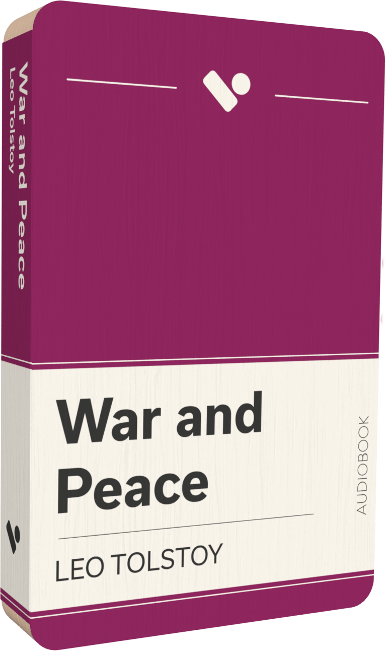 War and Peace audiobook front cover