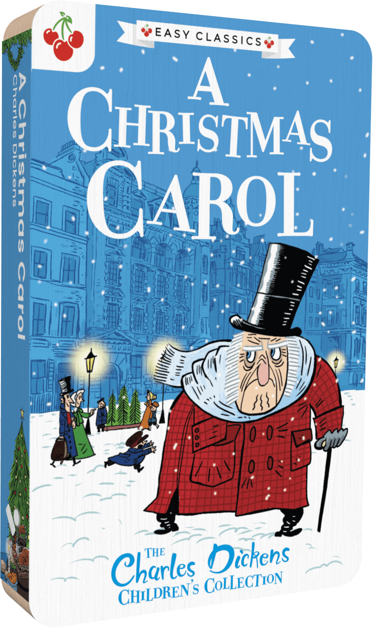 A Christmas Carol audiobook front cover.