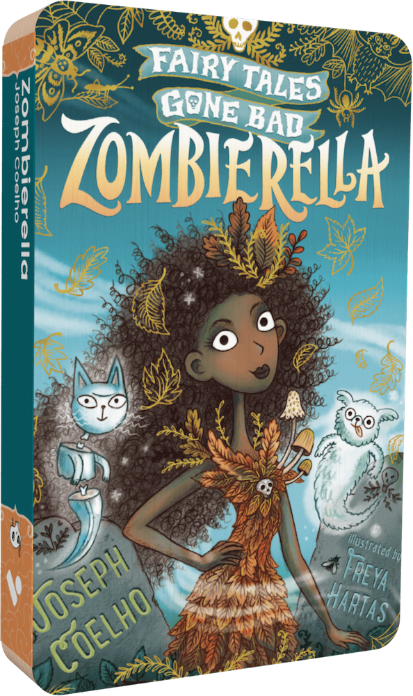 Zombierella audiobook front cover.