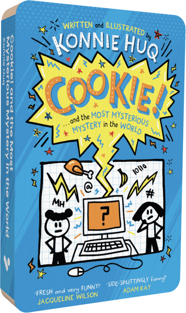 Cookie And The Most Mysterious Mystery In The World audiobook front cover.