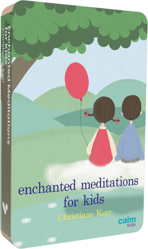 Enchanted Meditations For Kids audiobook front cover.
