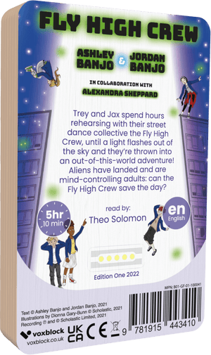 Fly High Crew audiobook back cover.