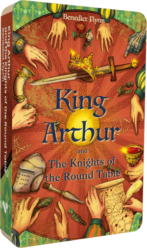 King Arthur And The Knights Of The Round Table audiobook front cover.