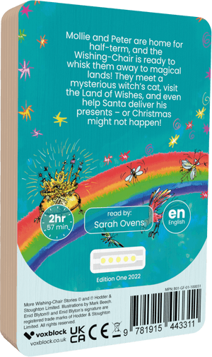 More Wishing Chair Stories audiobook back cover.
