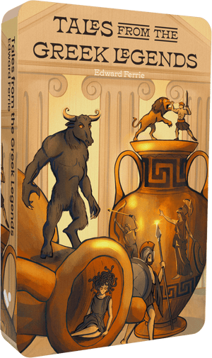 Tales Of The Greek Legends audiobook front cover.