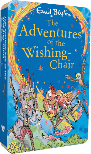 The Adventures Of The Wishing Chair audiobook front cover.