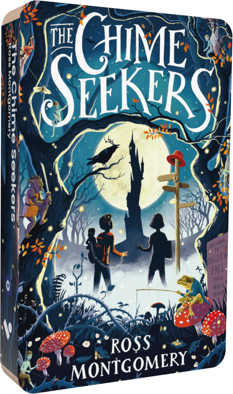 The Chime Seekers audiobook front cover.