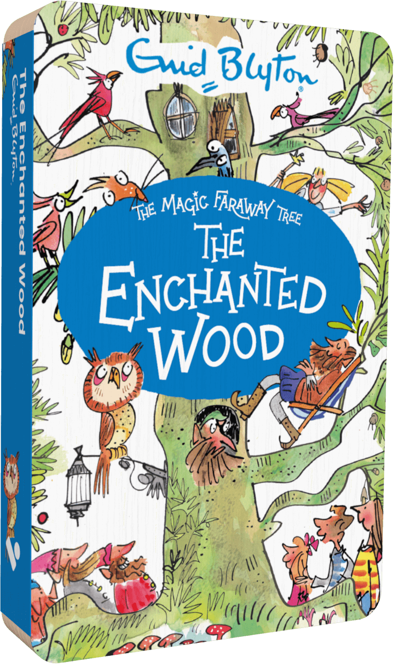 The Enchanted Woo audiobook front cover.