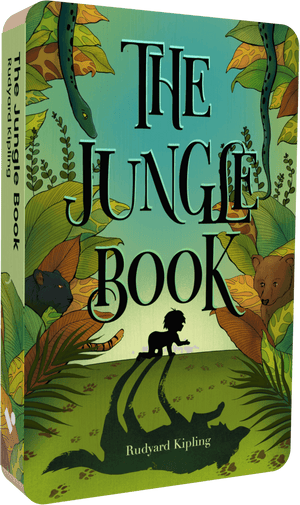 The Jungle Book audiobook front cover.
