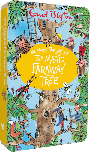 The Magic Faraway Tree audiobook front cover.