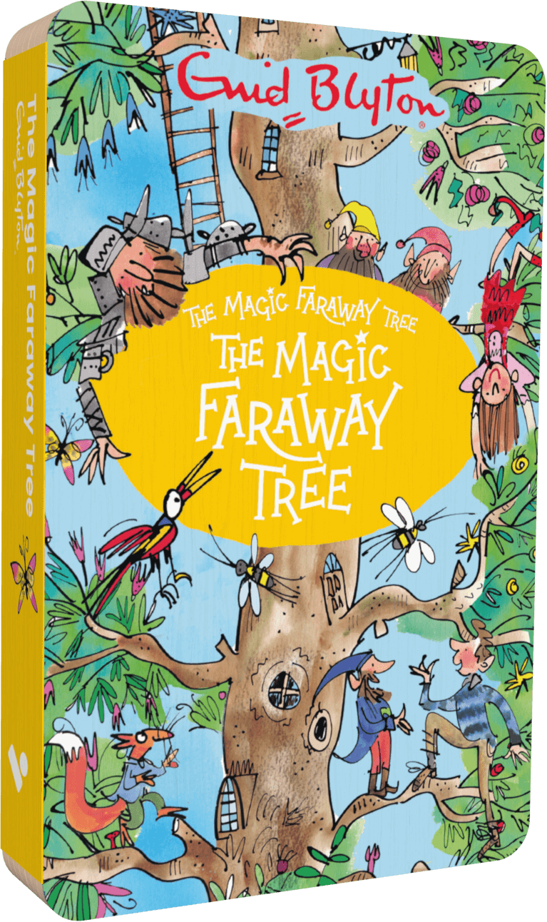 The Magic Faraway Tree audiobook front cover.