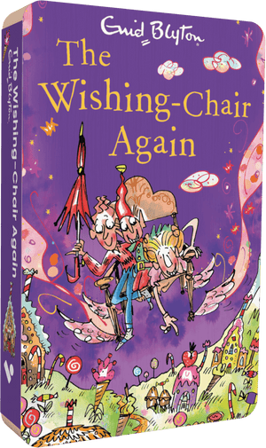 The Wishing Chair Again audiobook front cover.