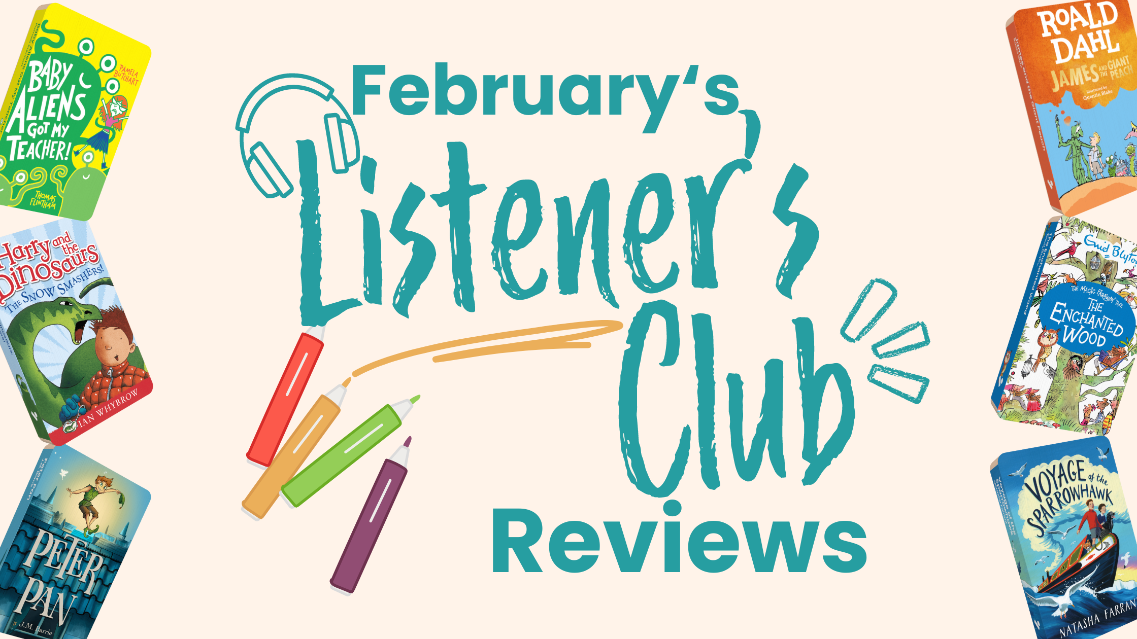 February's Listeners Club Reviews