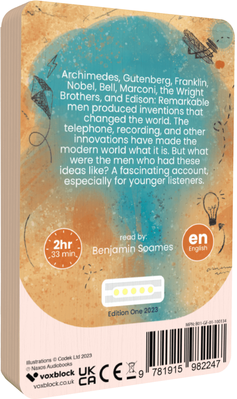 Audiobook back cover