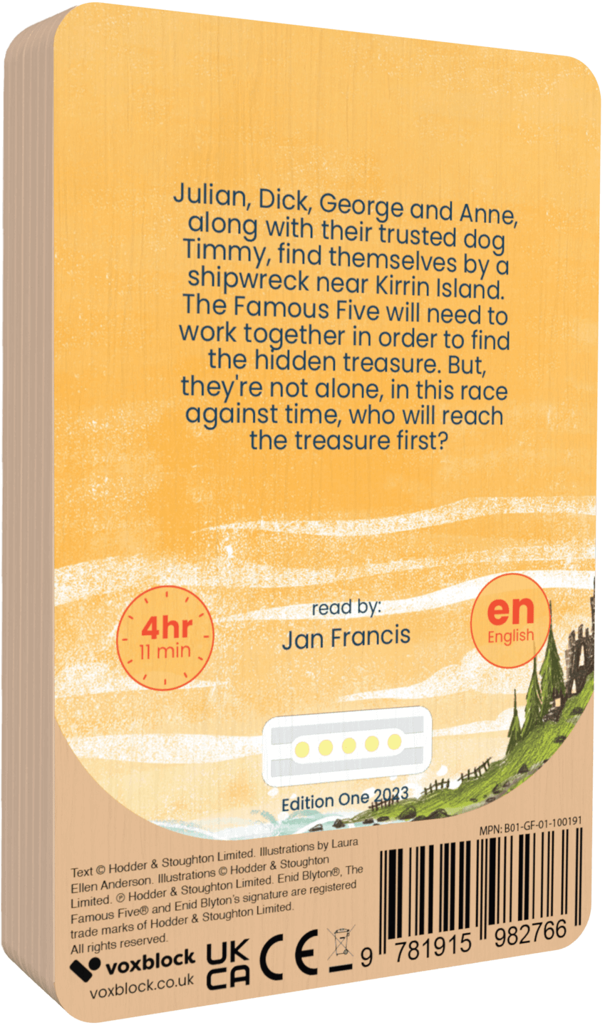 Audiobook back cover