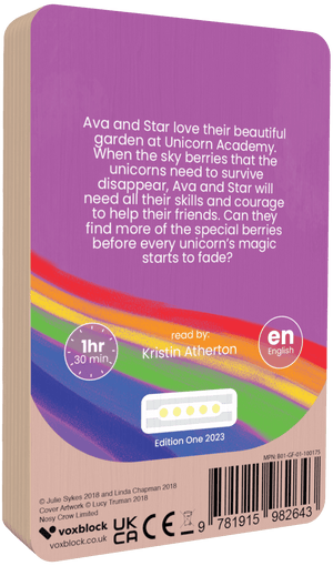 Audiobook back cover