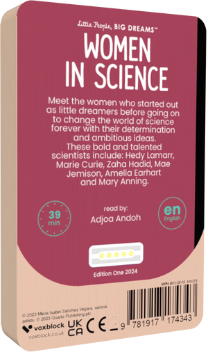 Little People Big Dreams: Women in Science