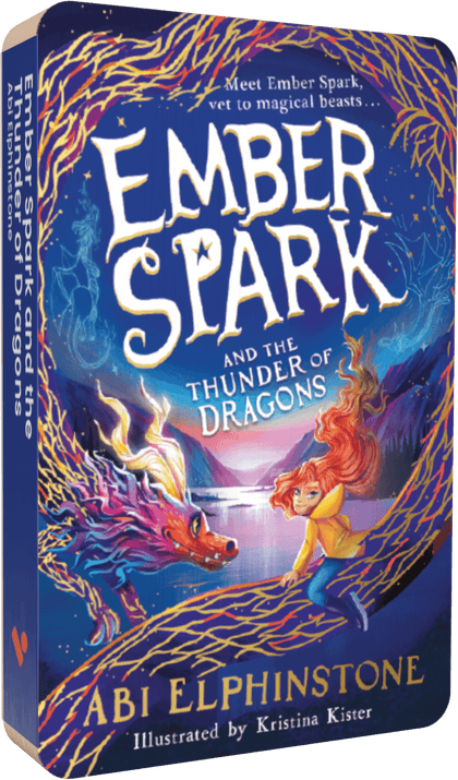 Ember Spark and the Thunder of Dragons audiobook cover