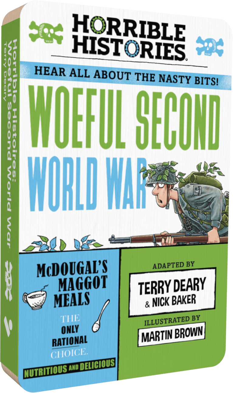 Horrible Histories audiobook Woeful World War