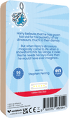 Harry And The Dinosaurs Snow audiobook back cover.
