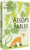 Aesops Fables Reimagined audiobook front cover.