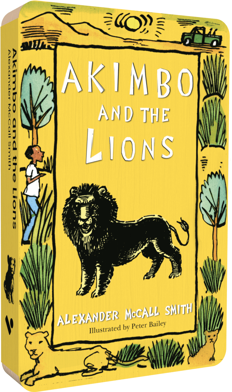 Akimbo And The Lions audiobook front cover.